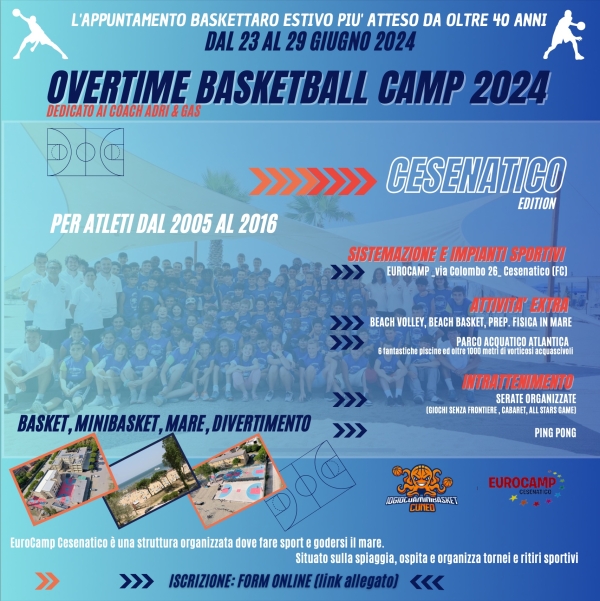 CESENATICO OVERTIME BASKETBALL CAMP 2024